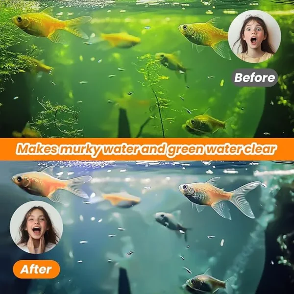 HYGGER HG139 Aquarium Filter with U-V Light