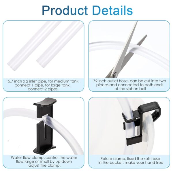 HYGGER HG-039-S Siphon Vacuum Cleaner