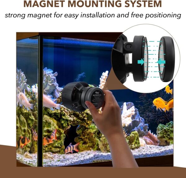 HYGGER HG112-14W 24/7 Mode Custom Current Aquarium Wave Maker