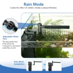 HYGGER HG040 Adjustable Submersible Power Filter