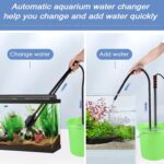 AQQA AQ-038 Aquarium Gravel Cleaner – 6-in-1 Electric Vacuum