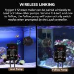 HYGGER HG112-14W 24/7 Mode Custom Current Aquarium Wave Maker