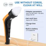 HYGGER HG086 Electric Aquarium Rechargeable Cleaner Tools Kit