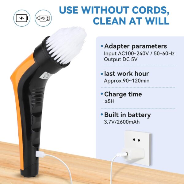 HYGGER HG086 Electric Aquarium Rechargeable Cleaner Tools Kit