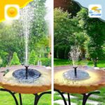 HYGGER HG‑983 Solar Fountain Pump for Garden Pool