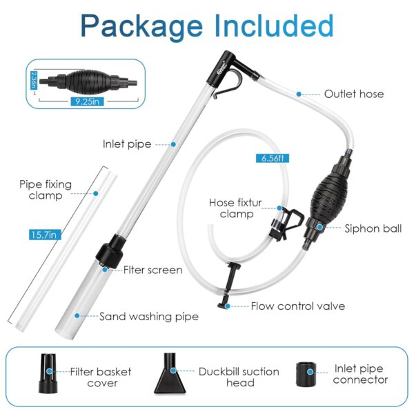 HYGGER HG-039-S Siphon Vacuum Cleaner